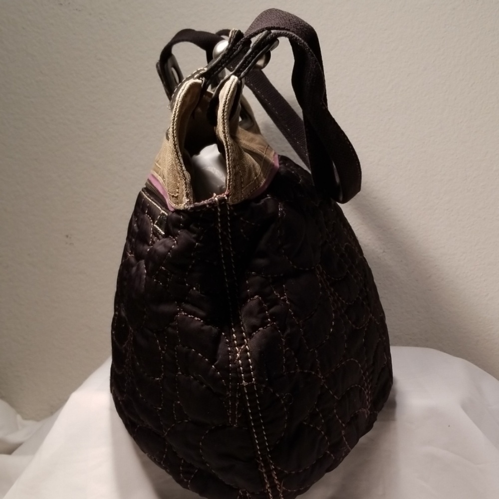 Fossil Key Per Canvas And Quilt Flower Print Bag - image 5